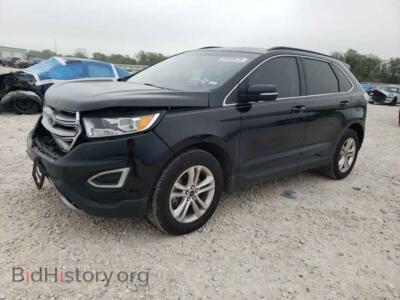 2017 Ford EDGE Edge SEL, black — VIN 2FMPK3J83HBC15814, Copart