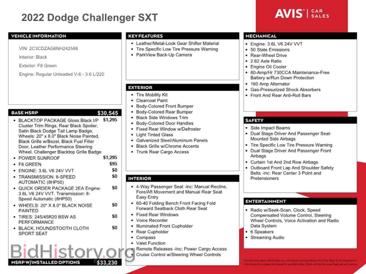 2022 DODGE CHALLENGER - VIN: 2C3CDZAG6NH242588 - Фото 12