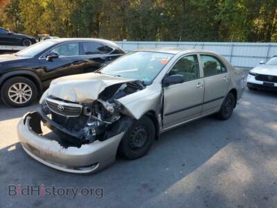 2008 Toyota COROLLA CE, золотистый — VIN 2T1BR32E68C869292, Copart