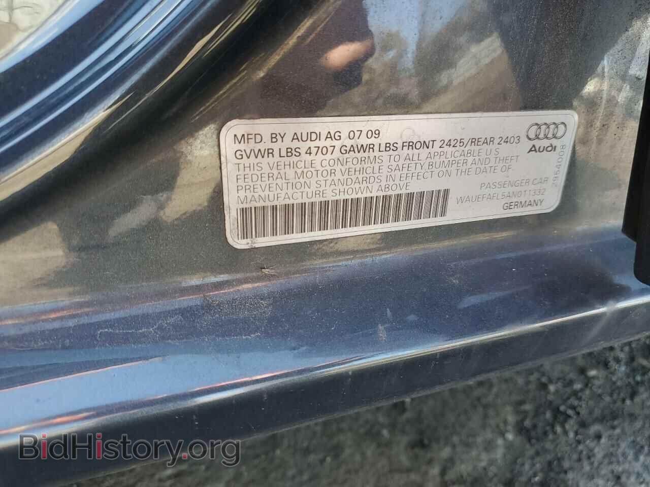 2010 AUDI A4 - VIN: WAUEFAFL5AN011332 - Фото 12