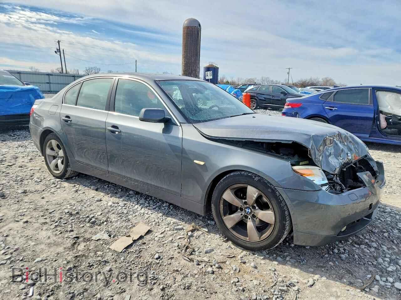 2007 BMW 5 SERIES - VIN: WBANE73507CM47232 - Фото 4