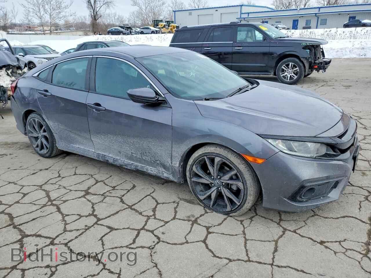 2021 HONDA CIVIC - VIN: 19XFC2F89ME202617 - Фото 4