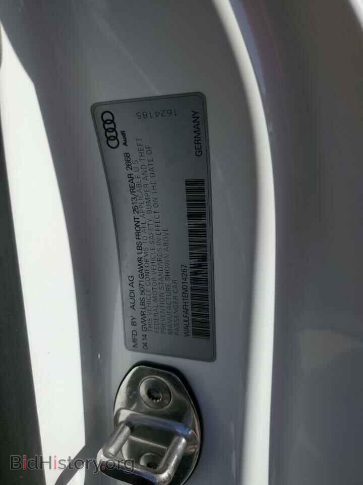 2014 AUDI A5 - VIN: WAULFAFH1EN014267 - Фото 13