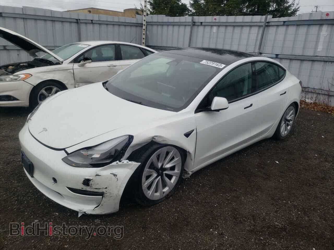 Фотография 5YJ3E1EA9NF321470 - TESLA MODEL 3 2022