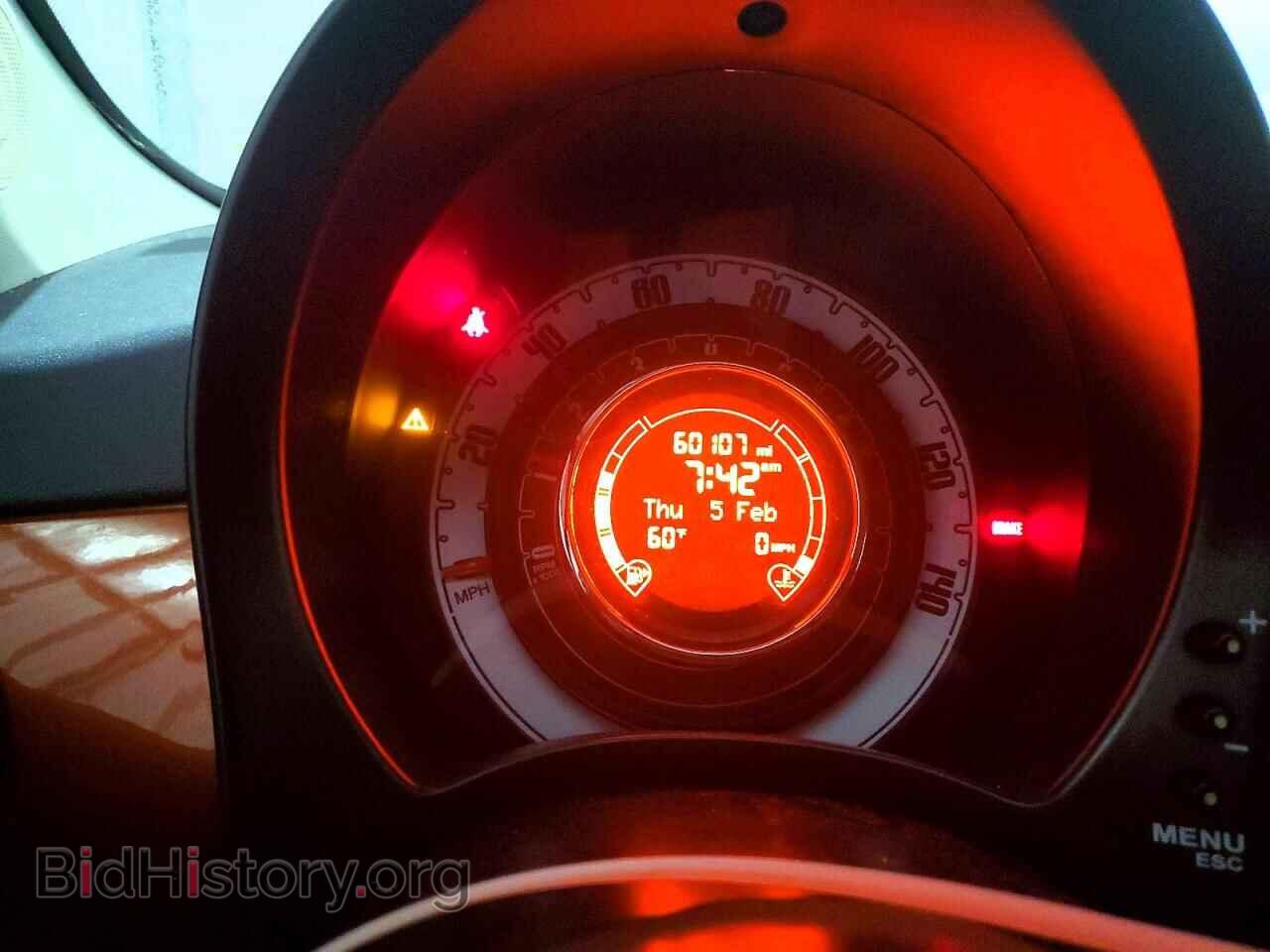 2012 FIAT 500 - VIN: 3C3CFFAR2CT339964 - Фото 9