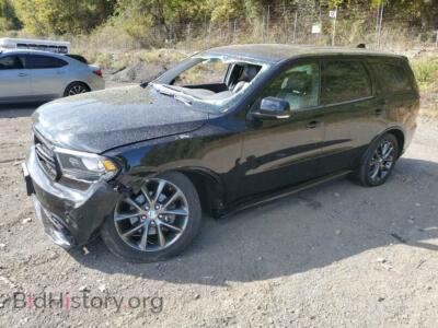 2017 Dodge DURANGO GT, черный — VIN 1C4RDJDG7HC828064, Copart