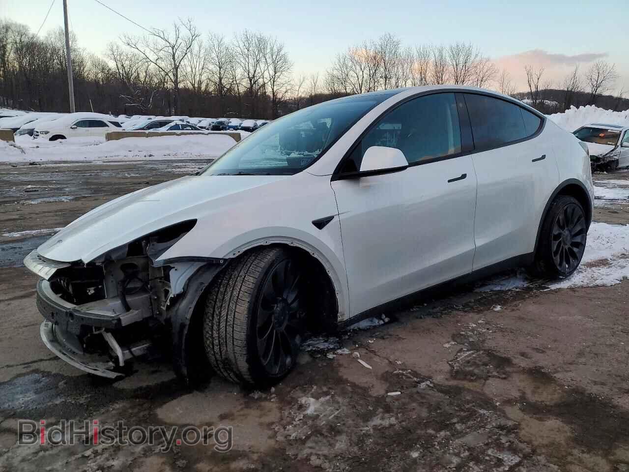 Photo 7SAYGDEF8NF516024 - TESLA MODEL Y 2022