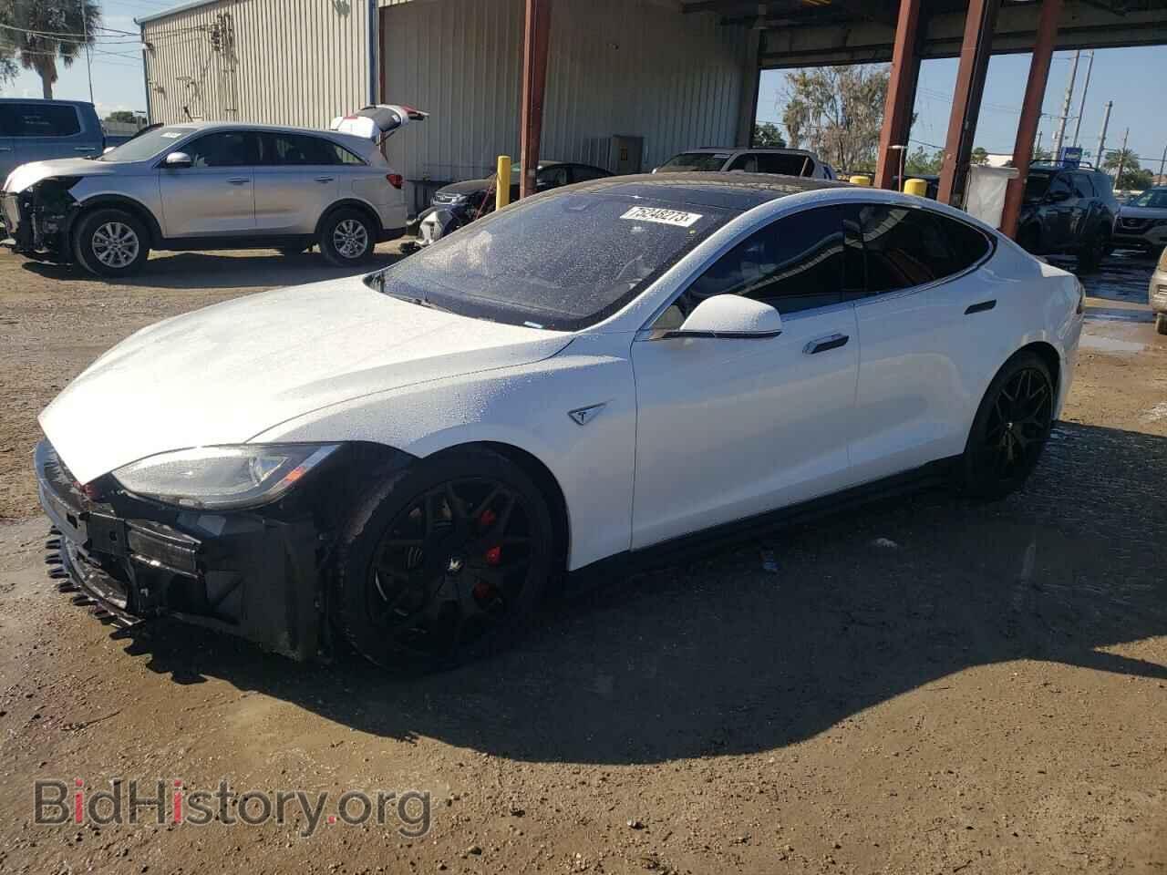 Photo 5YJSA1V45FF097374 - TESLA MODEL S 2015