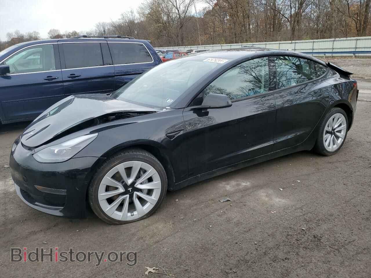 Photo 5YJ3E1EA6NF369329 - TESLA MODEL 3 2022