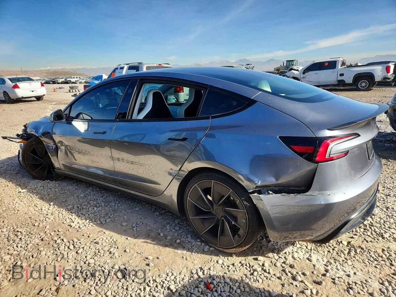 2024 TESLA MODEL 3 - VIN: 5YJ3E1ET7RF848768 - Photo 2