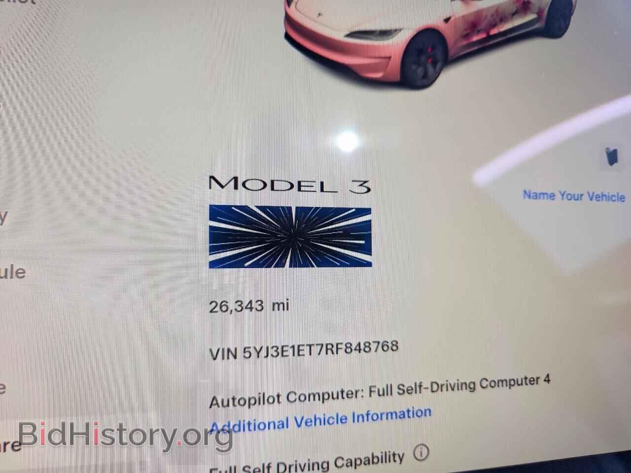 2024 TESLA MODEL 3 - VIN: 5YJ3E1ET7RF848768 - Photo 9
