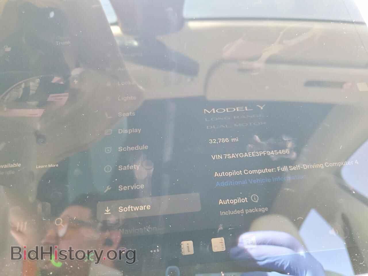 2023 TESLA MODEL Y - VIN: 7SAYGAEE3PF945466 - Фото 9