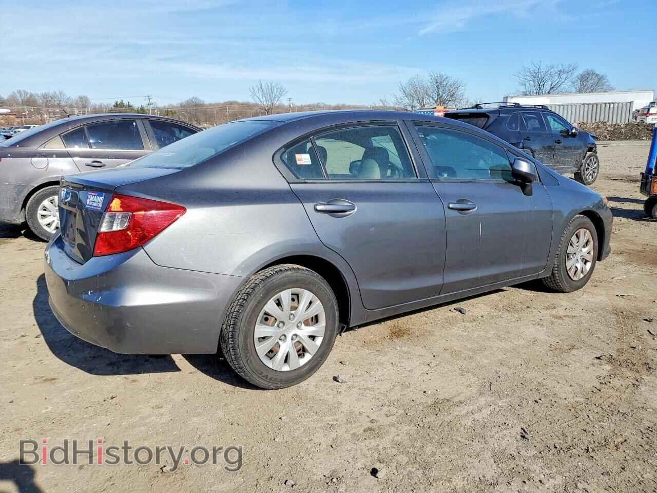 2012 HONDA CIVIC - VIN: 2HGFB2F52CH558095 - Фото 3