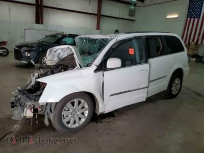 2016 Chrysler MINIVAN Touring, white — VIN 2C4RC1BG6GR207569, Copart