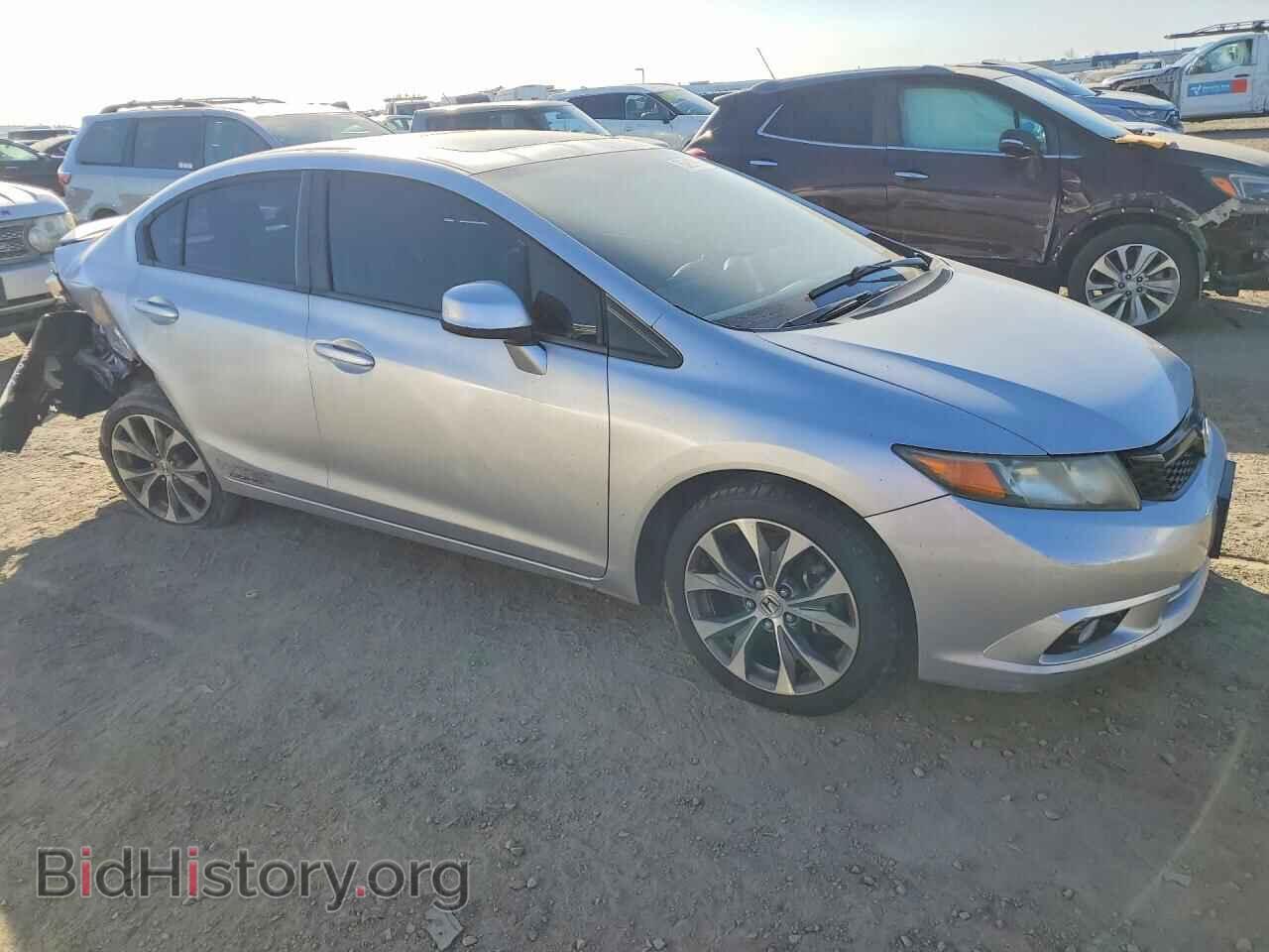 2012 HONDA CIVIC - VIN: 2HGFB6E55CH702005 - Фото 4
