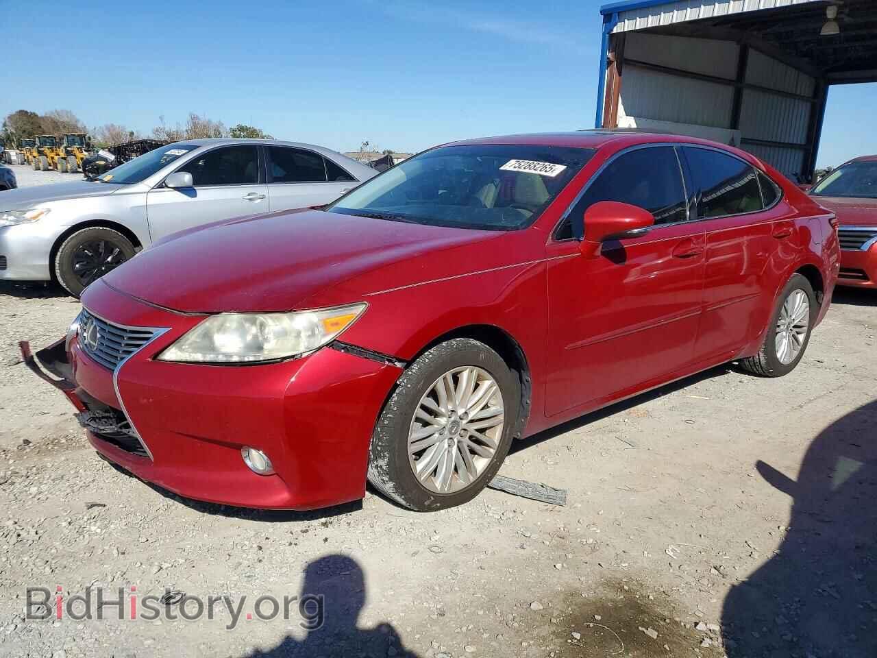 Photo JTHBK1GG9D2020249 - LEXUS ES350 2013