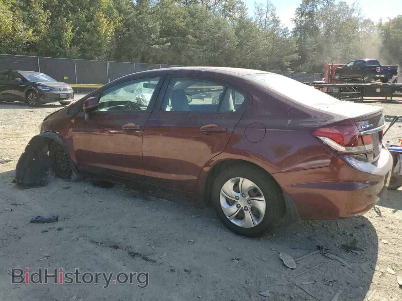 2013 HONDA CIVIC - VIN: 19XFB2F54DE010563 - Фото 2
