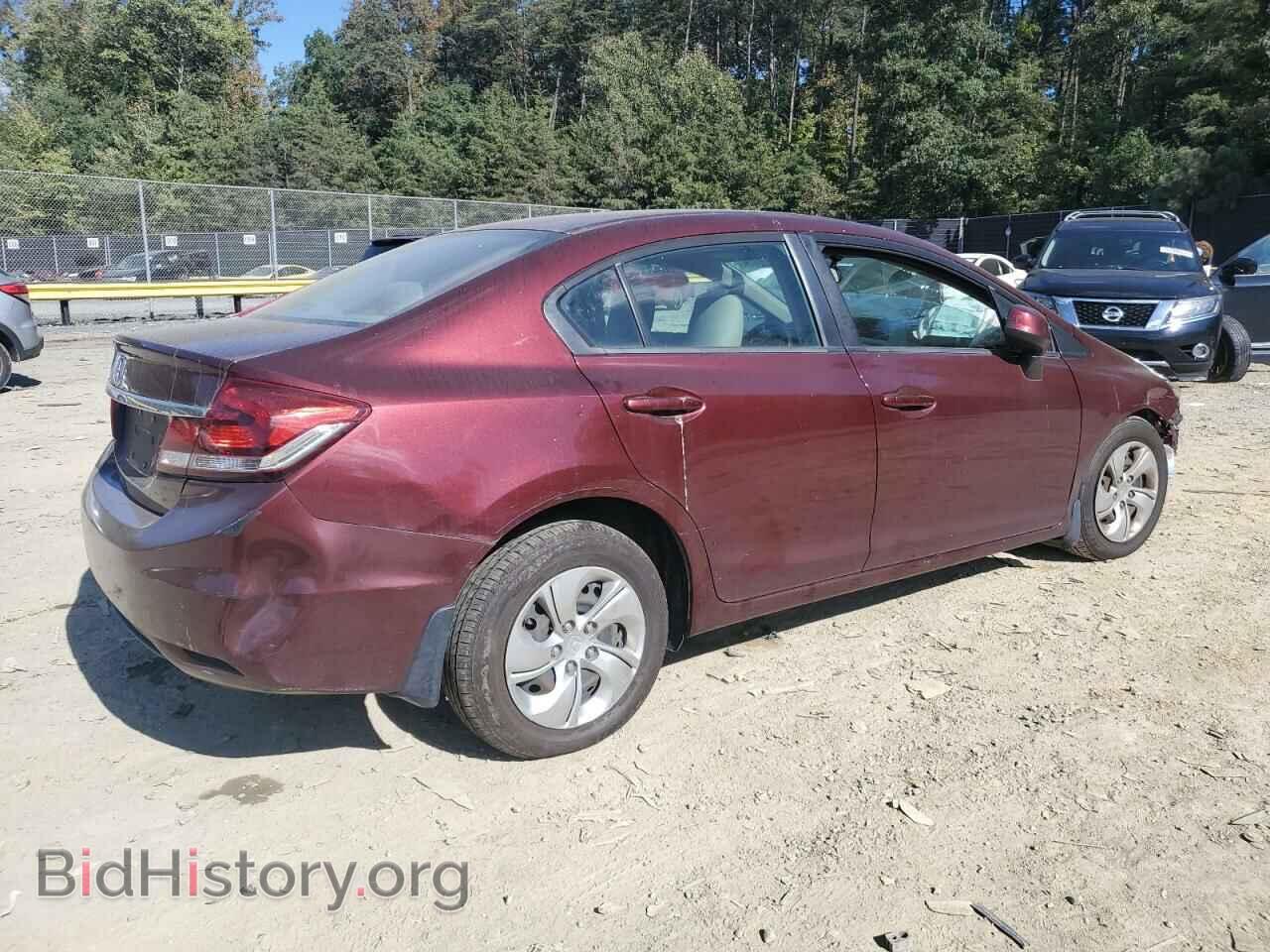2013 HONDA CIVIC - VIN: 19XFB2F54DE010563 - Фото 3