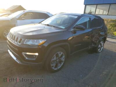 2020 Jeep COMPASS Limited, black — VIN 3C4NJDCB2LT116654, Copart