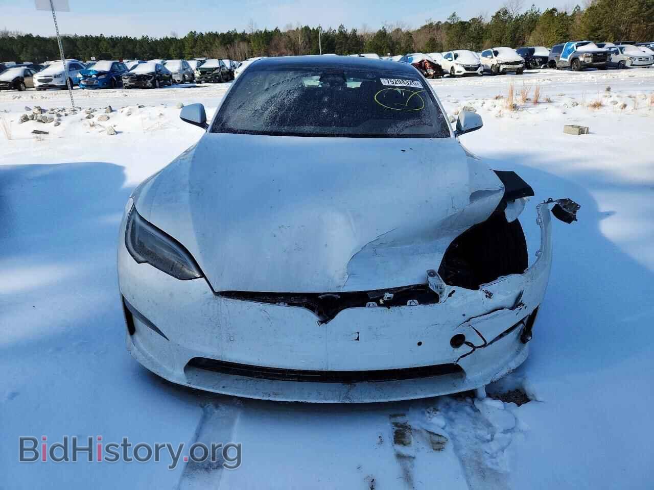 2022 TESLA MODEL S - VIN: 5YJSA1E52NF476436 - Фото 5