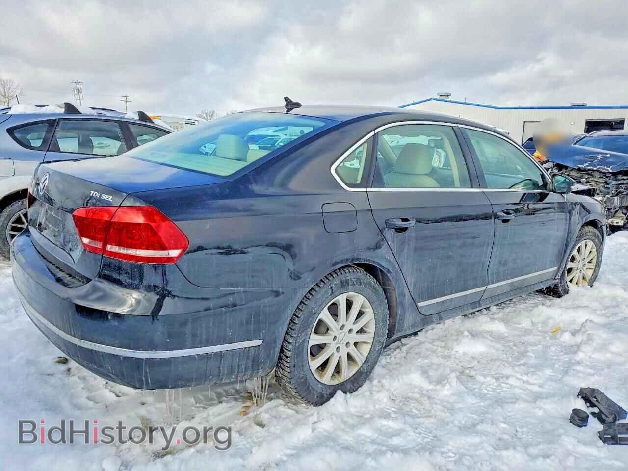2014 VOLKSWAGEN PASSAT - VIN: 1VWCN7A36EC061307 - Фото 3