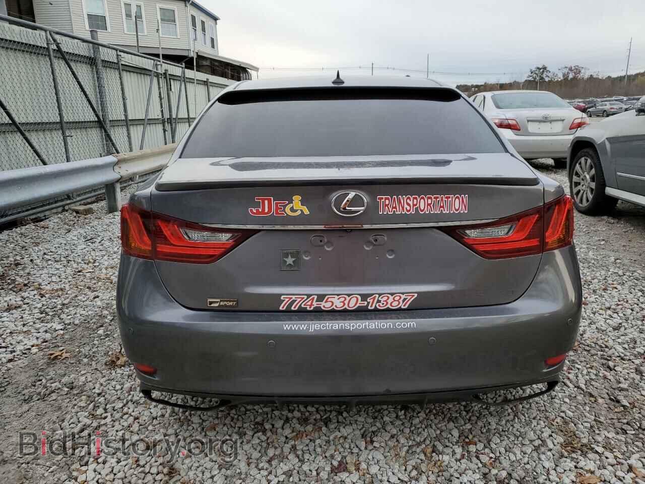 2013 LEXUS GS350 - VIN: JTHCE1BLXD5015432 - Фото 6