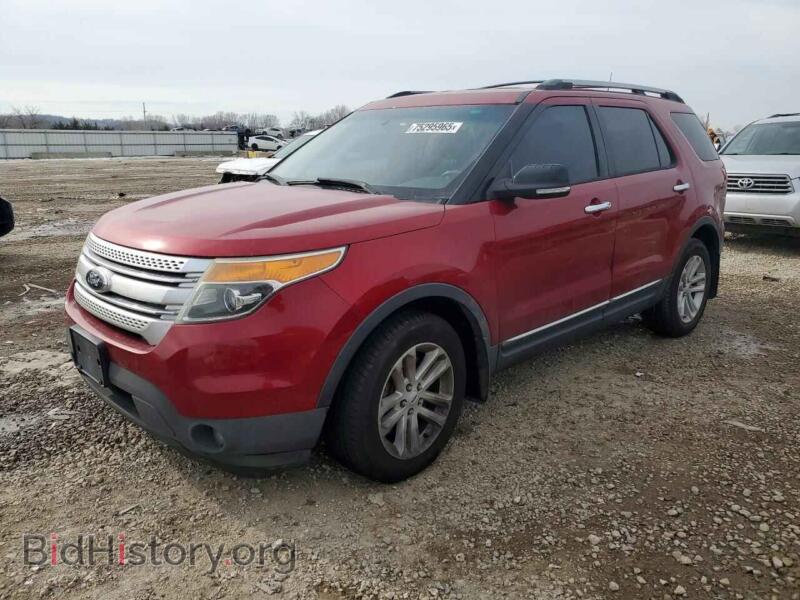 2013 Ford EXPLORER XLT (VIN 1FM5K8D85DGC49255) — photo 1 of 13, Copart, damage: side