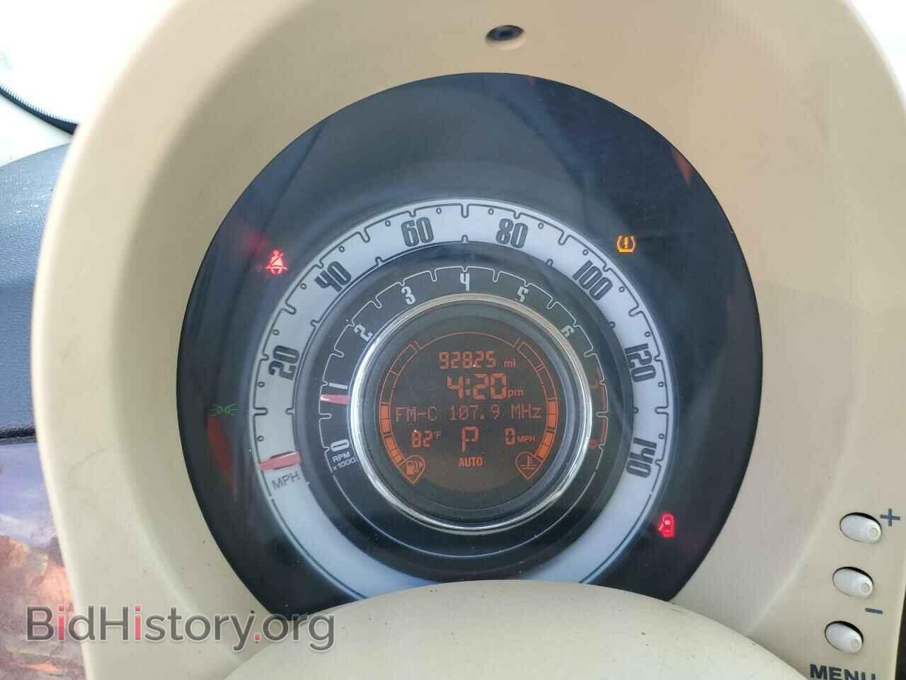 2012 FIAT 500 - VIN: 3C3CFFAR3CT110855 - Фото 9