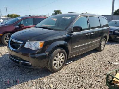 2014 Chrysler MINIVAN Touring, black — VIN 2C4RC1BG6ER418090, Copart