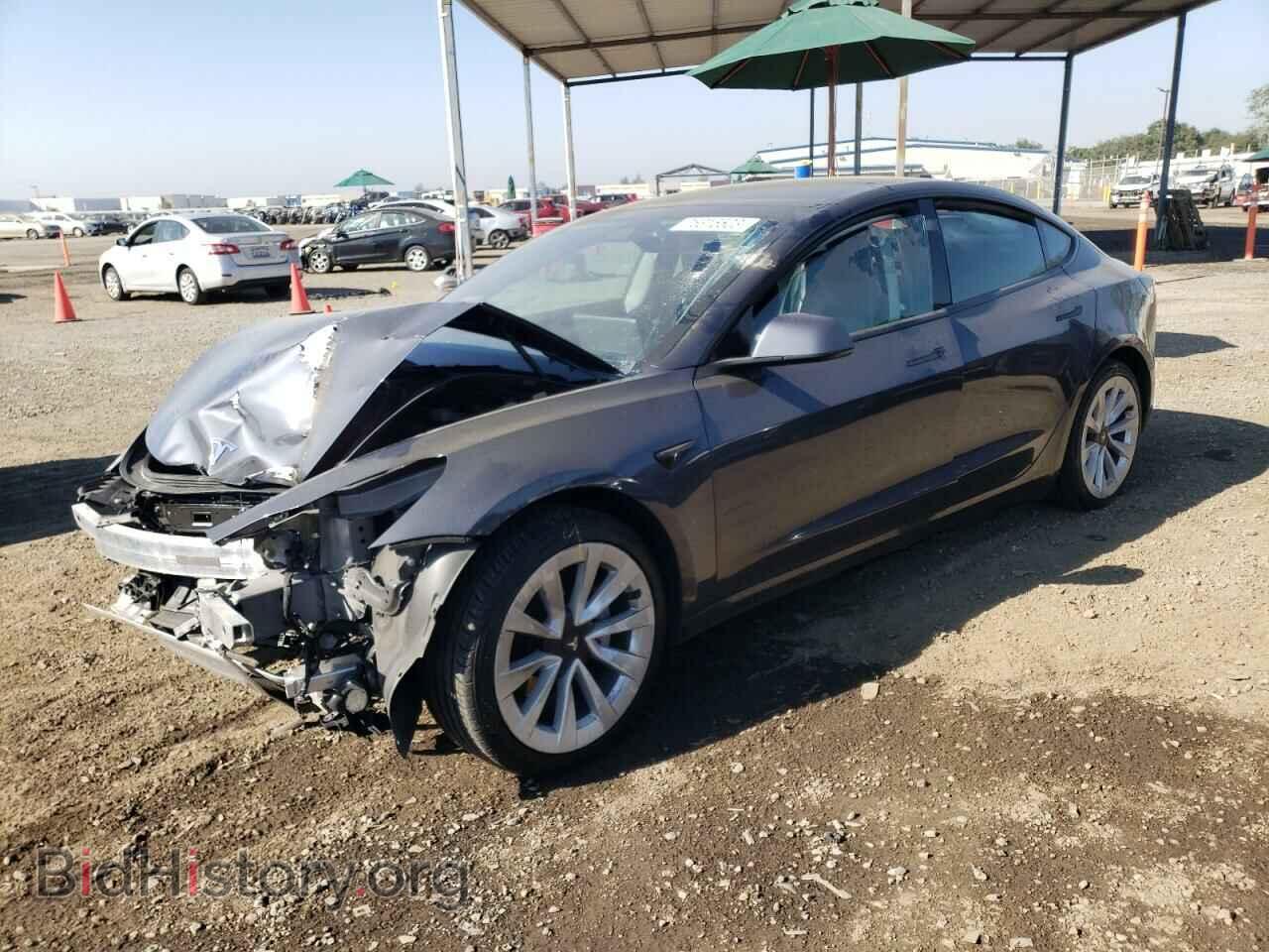 Фотография 5YJ3E1EA2NF144096 - TESLA MODEL 3 2022