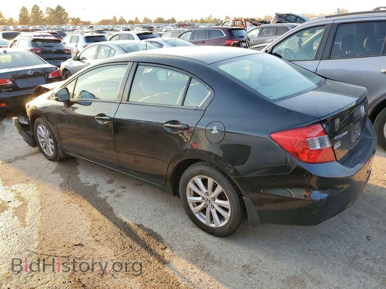 2012 HONDA CIVIC - VIN: 2HGFB2F82CH505133 - Фото 2