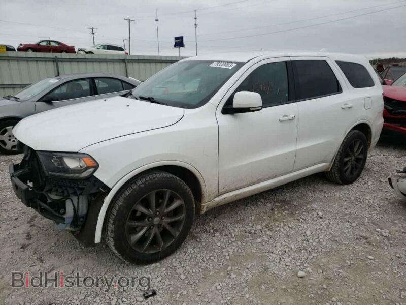2016 Dodge DURANGO Limited (VIN 1C4RDJDG5GC398002) — фото 1 из 14, Copart, повреждение: передняя часть