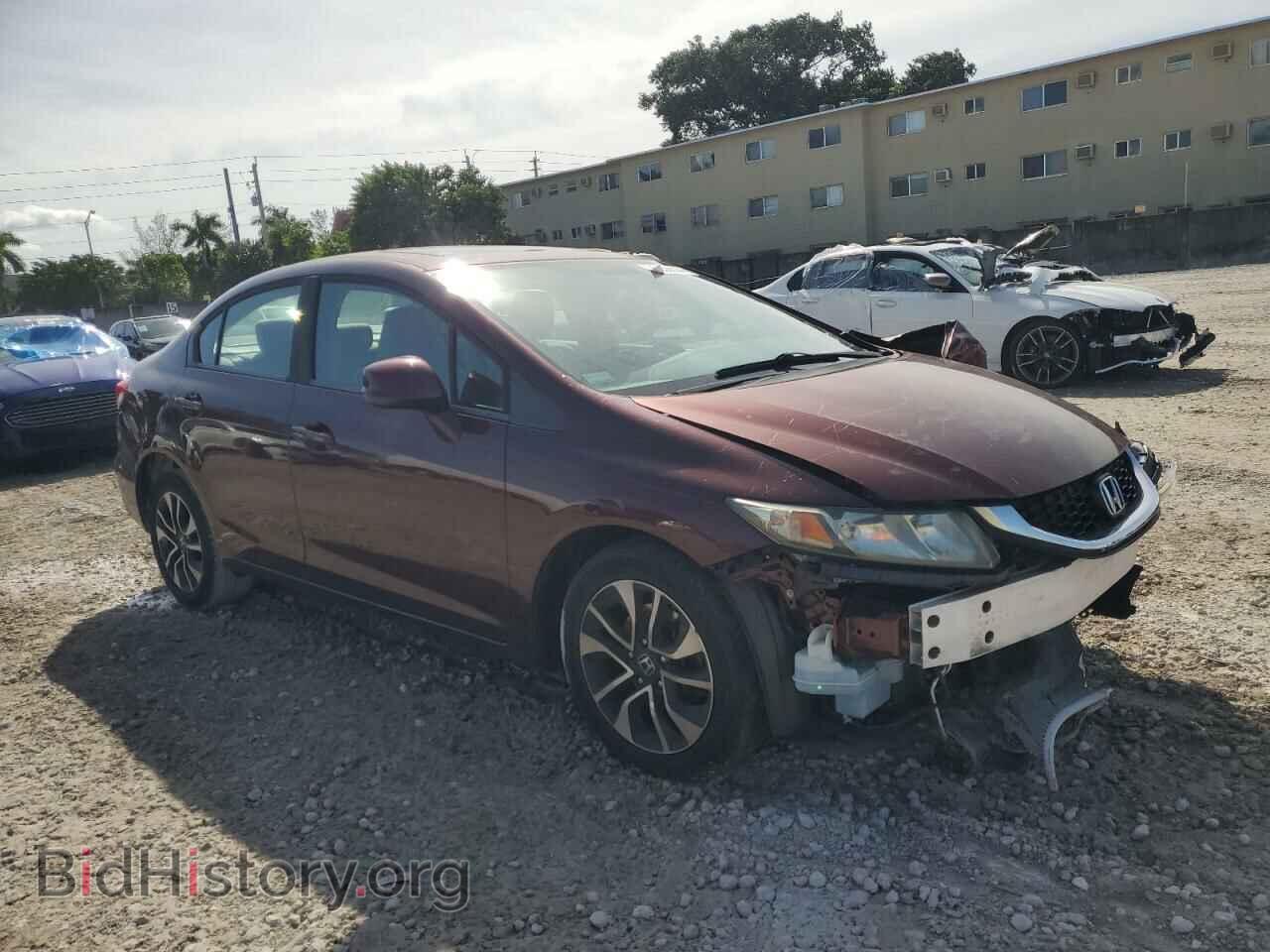 2013 HONDA CIVIC - VIN: 19XFB2F8XDE026325 - Фото 4