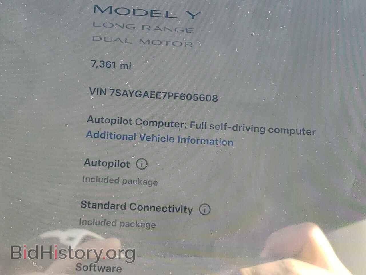 2023 TESLA MODEL Y - VIN: 7SAYGAEE7PF605608 - Фото 9