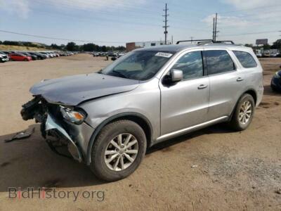 2015 Dodge DURANGO SXT, silver — VIN 1C4RDJAG7FC938694, Copart