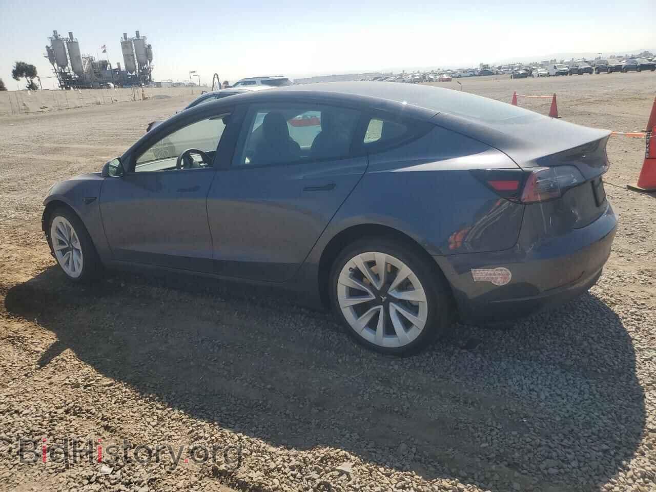 2022 TESLA MODEL 3 - VIN: 5YJ3E1EB5NF350473 - Фото 2