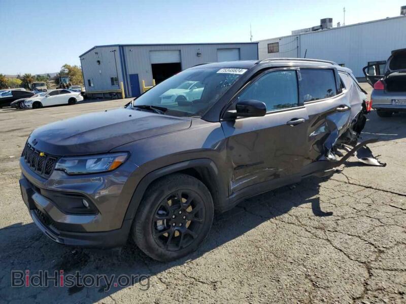 2024 Jeep COMPASS Latitude (VIN 3C4NJDBN7RT601201) — фото 1 из 12, Copart, повреждение: задняя часть