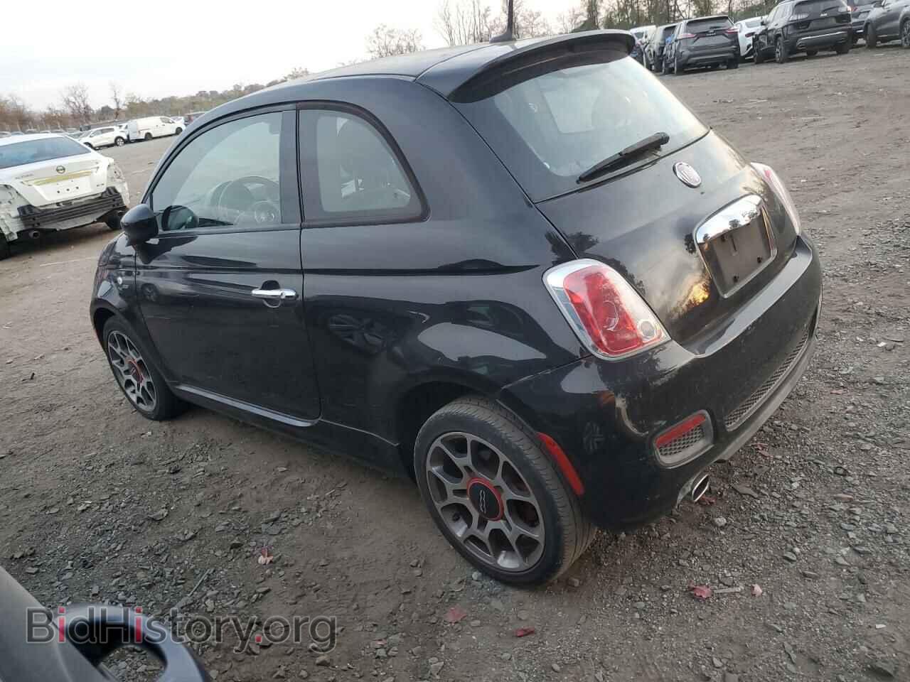 2015 FIAT 500 - VIN: 3C3CFFBR7FT507763 - Фото 2