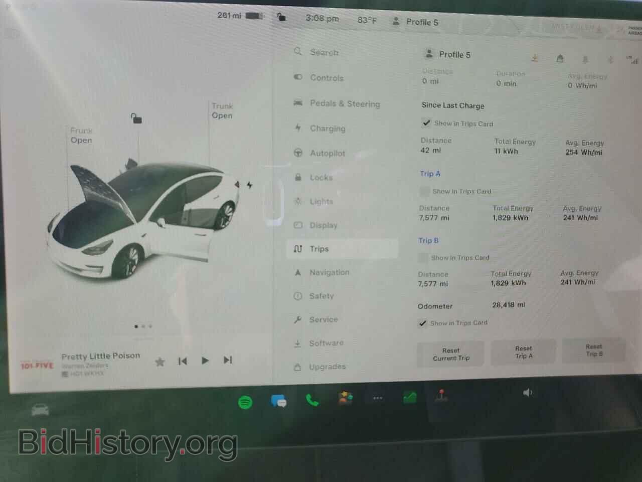 2021 TESLA MODEL 3 - VIN: 5YJ3E1EB3MF975243 - Photo 9