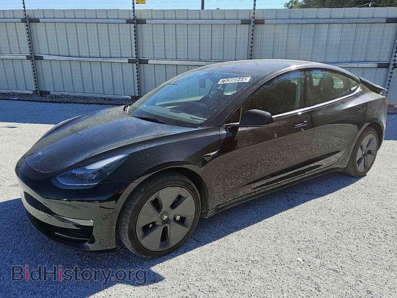 Фотография 5YJ3E1EB7NF289594 - TESLA MODEL 3 2022