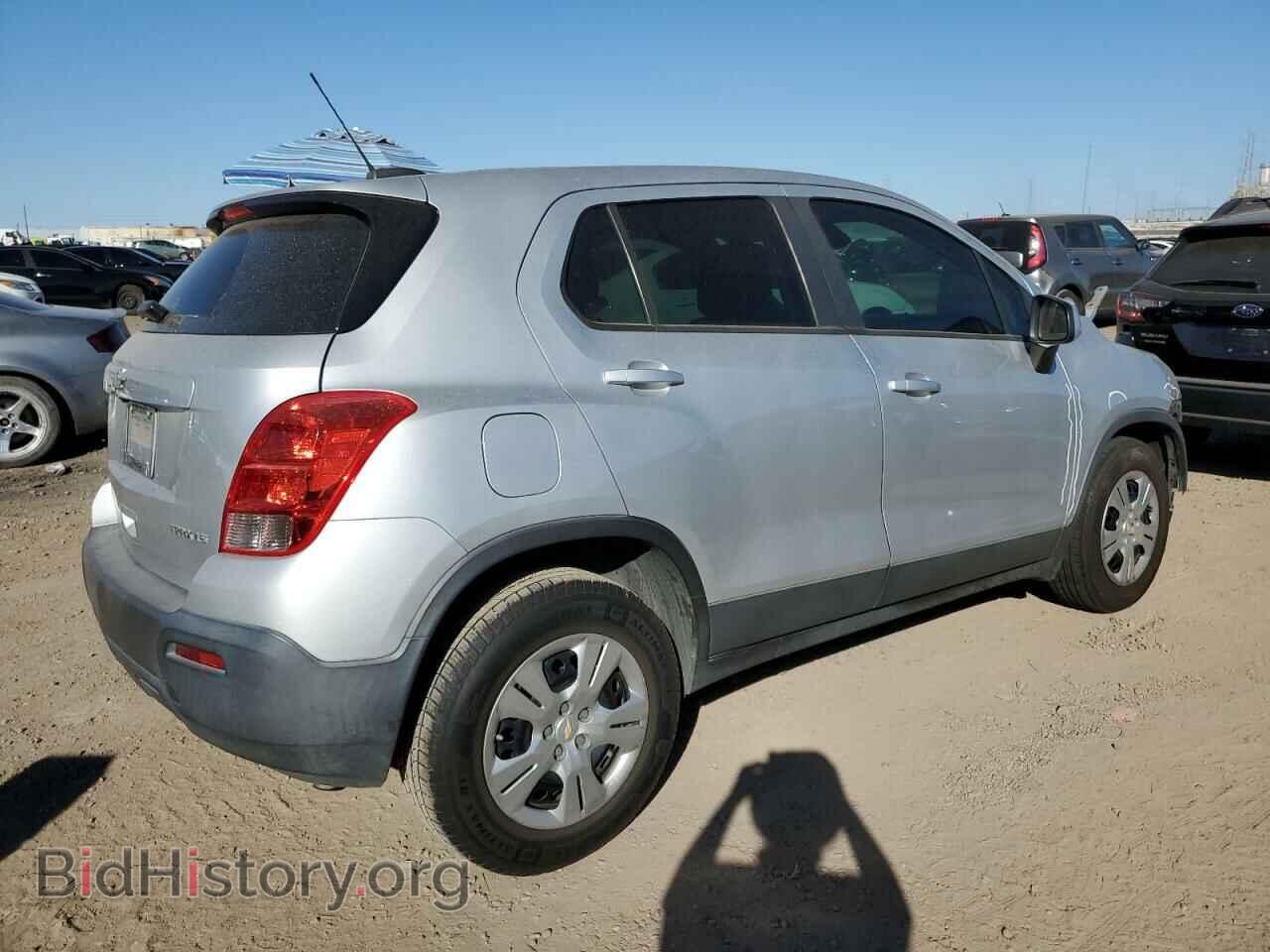 2016 CHEVROLET TRAX - VIN: 3GNCJKSB9GL241922 - Фото 3