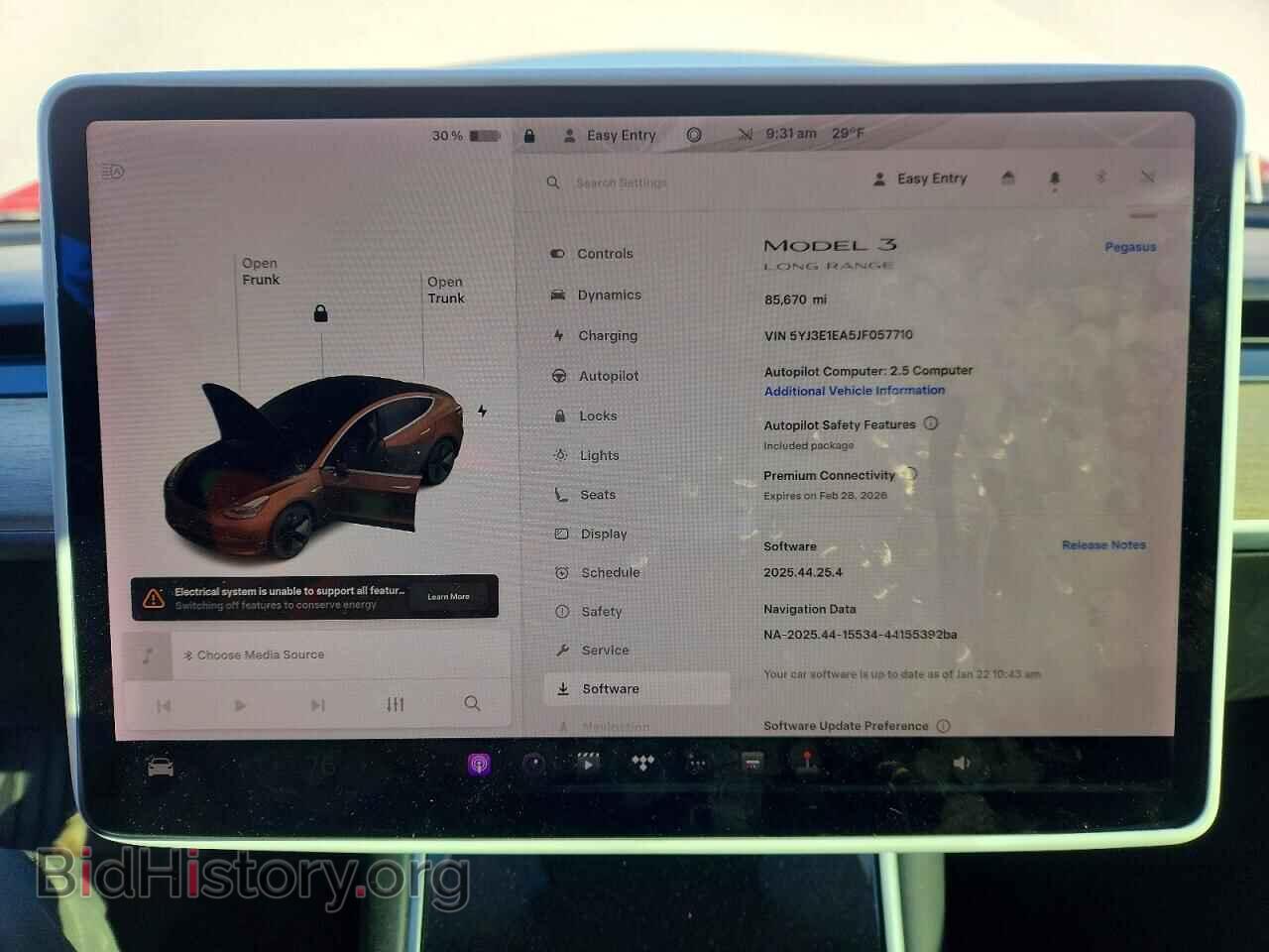 2018 TESLA MODEL 3 - VIN: 5YJ3E1EA5JF057710 - Photo 9