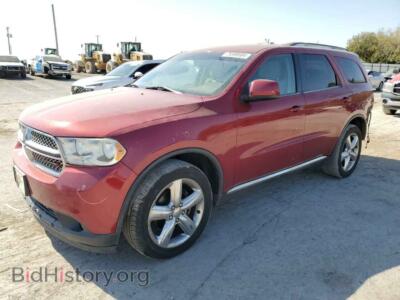 2013 Dodge DURANGO SXT, красный — VIN 1C4RDHAG9DC685464, Copart