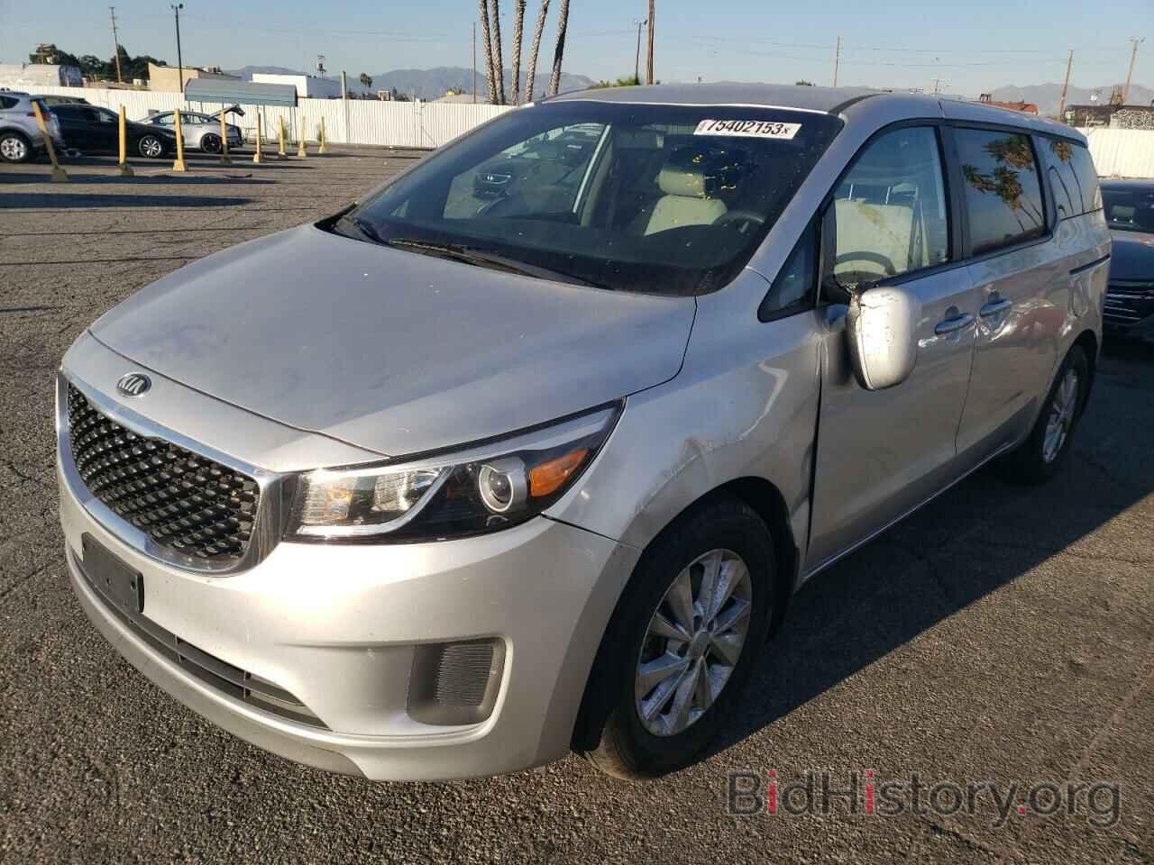 Фотография KNDMA5C16G6150640 - KIA SEDONA 2016