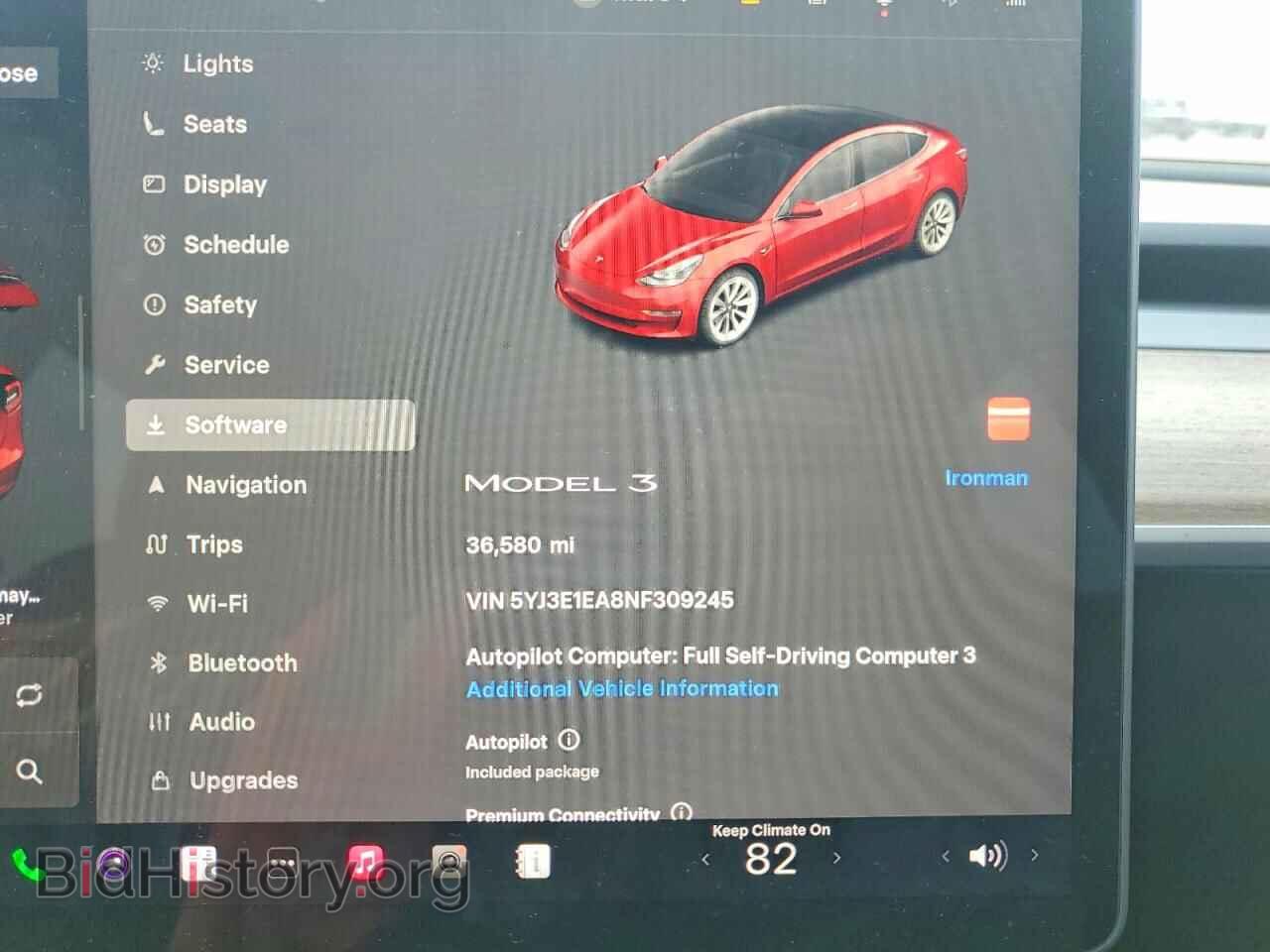2022 TESLA MODEL 3 - VIN: 5YJ3E1EA8NF309245 - Photo 9