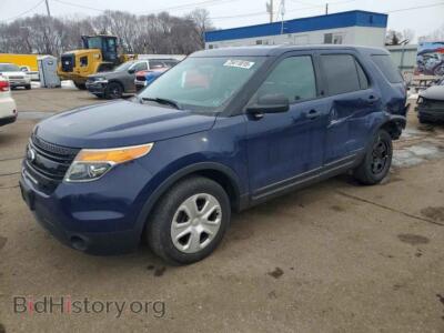 2015 Ford EXPLORER, синий — VIN 1FM5K8AR0FGA70413, Copart
