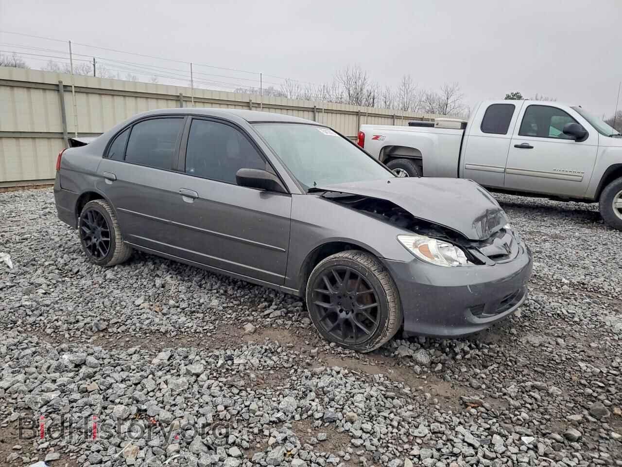 2005 HONDA CIVIC - VIN: 2HGES16595H511347 - Фото 4