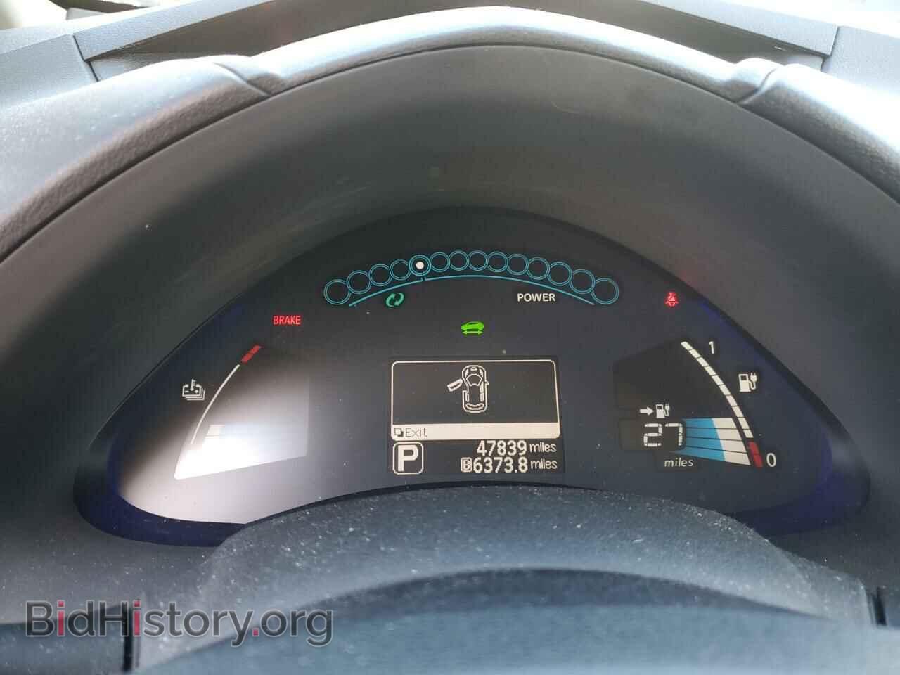 2015 NISSAN LEAF - VIN: 1N4AZ0CP7FC324367 - Фото 9