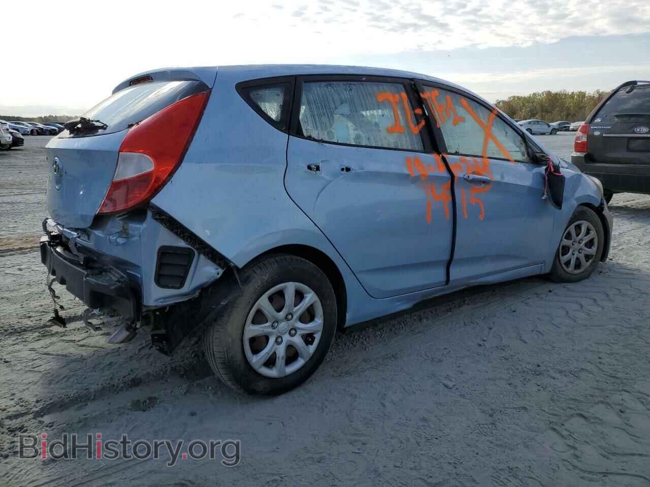 2012 HYUNDAI ACCENT - VIN: KMHCT5AE6CU042614 - Фото 3