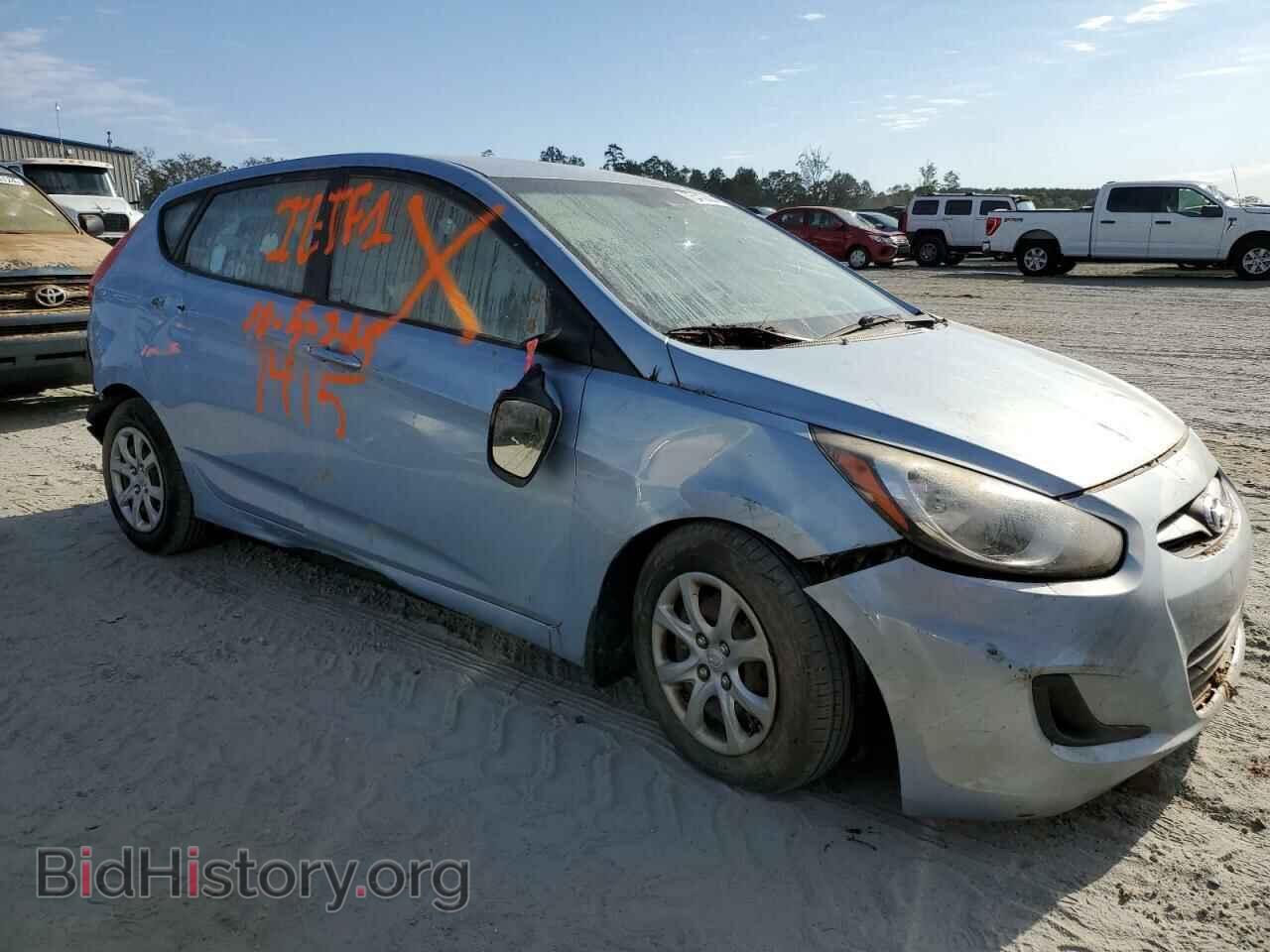 2012 HYUNDAI ACCENT - VIN: KMHCT5AE6CU042614 - Фото 4